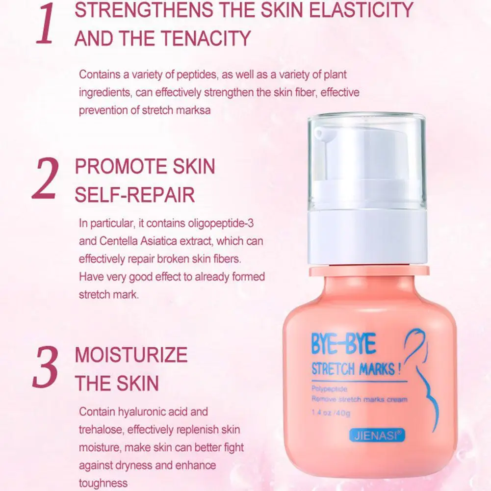 

40g Repair Cream Removal Fade Stretch Marks Scar Obesity Pattern Care Nourishing Maternity Growth Body Skin Gel Y0N7