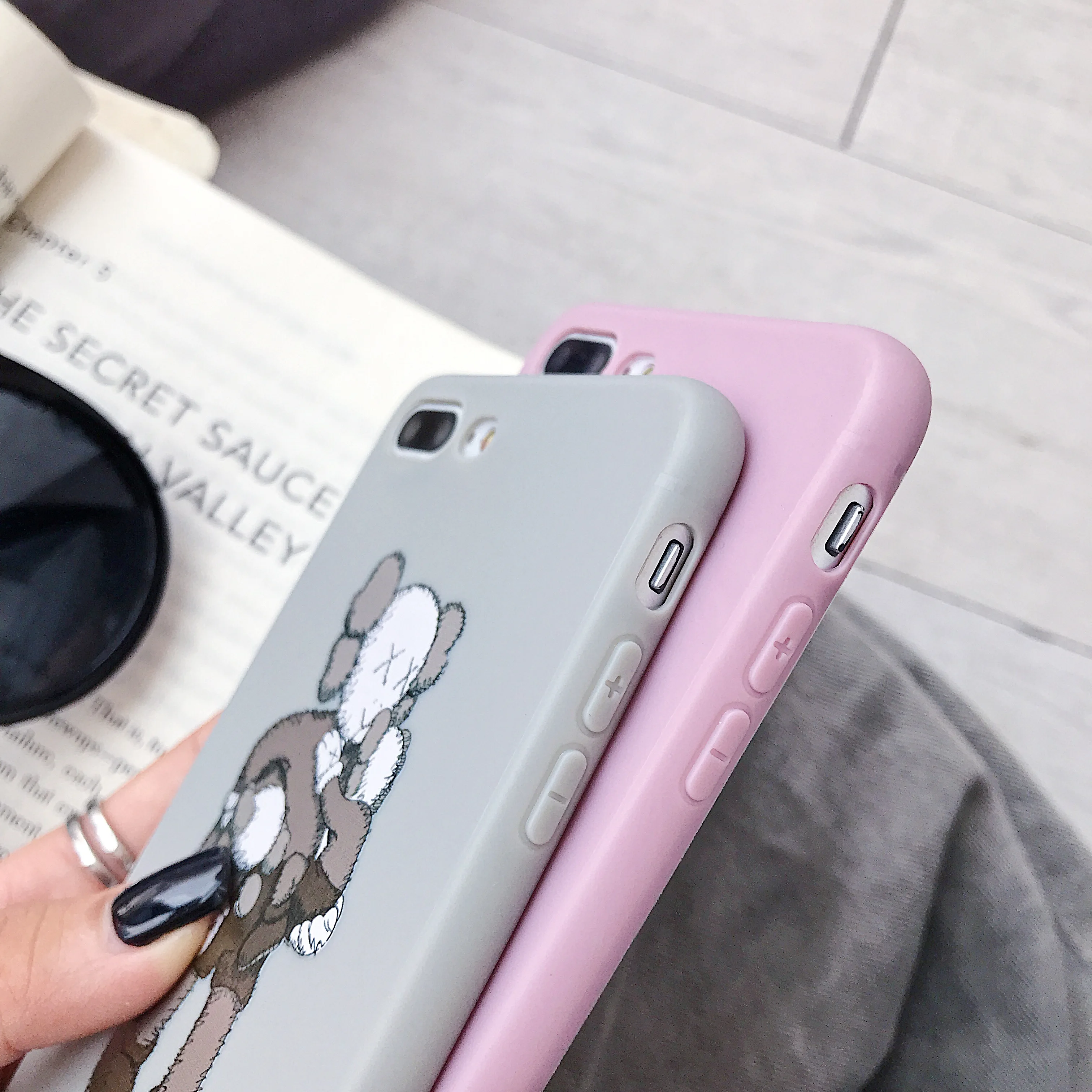 Чехол для iPhone 6 6s 7 8 Plus X XR XS MAX милый мультяшный летний мягкий чехол из ТПУ с
