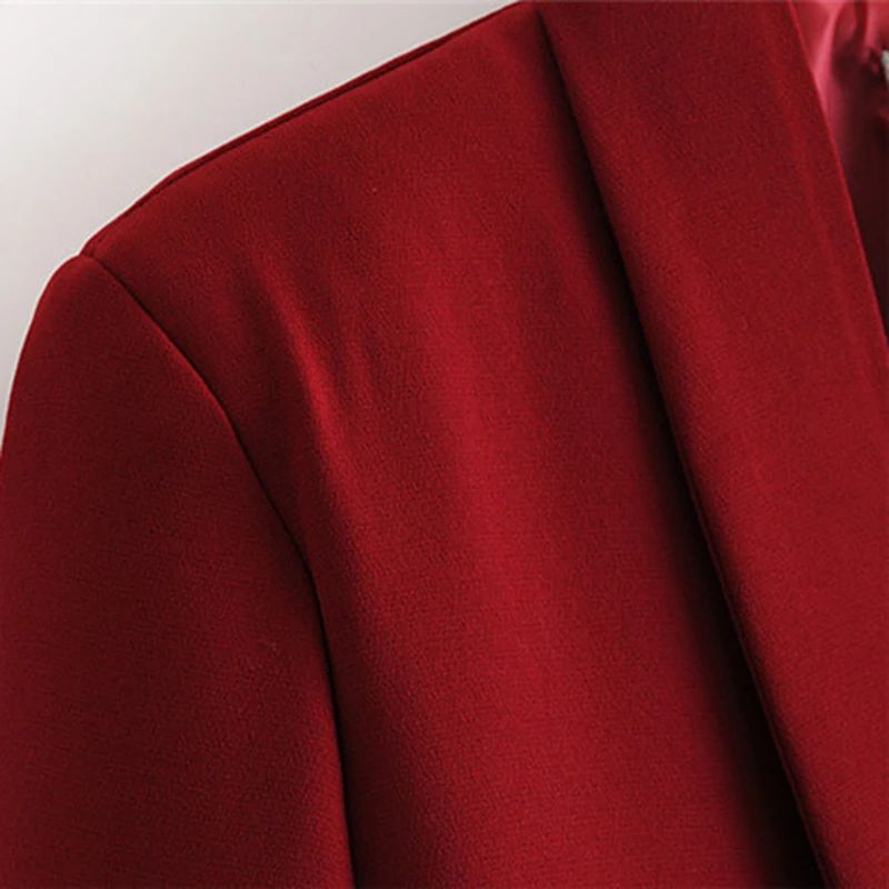 

Red Small Suit Autumn Spring Women Blazer Fashion Lady Black Blazers Coat Suits Female Loose Casual Tops Jacket Plus size