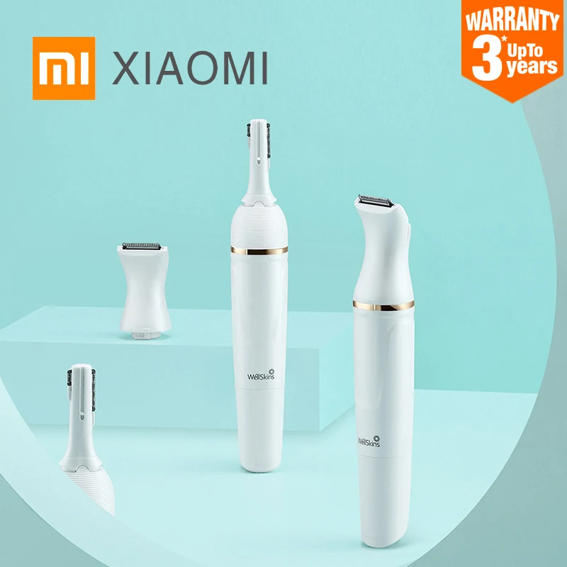 2020 XIAOMI MIJIA WéllSkins WX TM01 бровей Триммер для Беспроводной Парикмахерские ножницы
