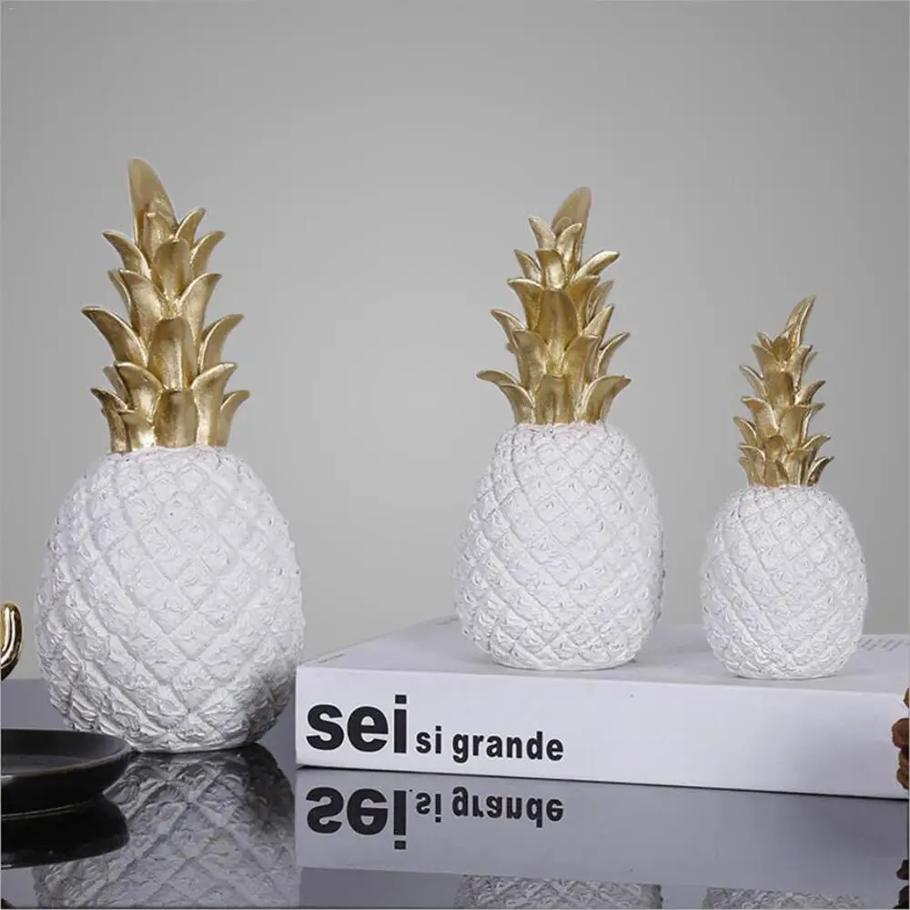 Скандинавский креативный смоляный ананас фруктовые поделки гостиная винный