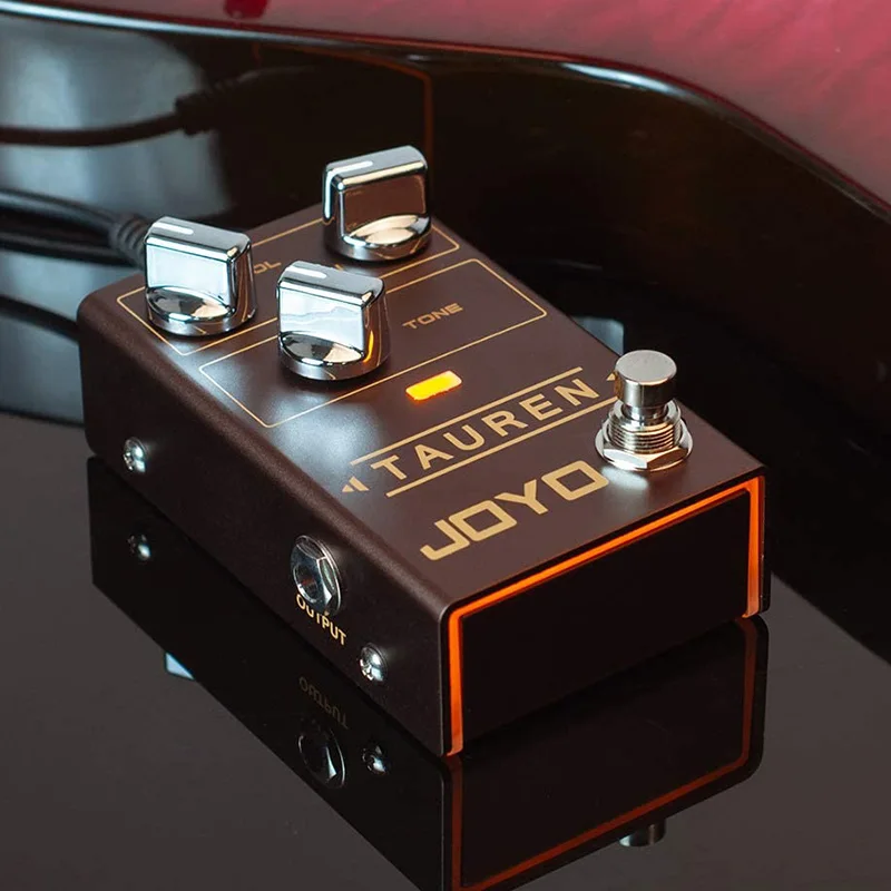 JOYO R-01 Tauren Overdrive от Clean Boost до эффекта педали искажения для электрической гитары