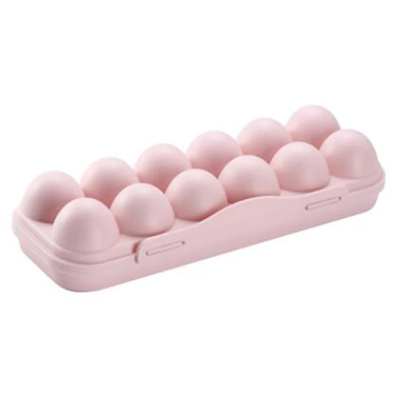 

Portable Egg Box Shockproof Shockproof Plastic Egg Holder Household Refrigerator Storage Box Egg Storage Box