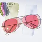 Очки фотохромные CAPONI BF30256, оптические очки пилота с защитой от сисветильник, в металлической оправе, для компьютерных игр