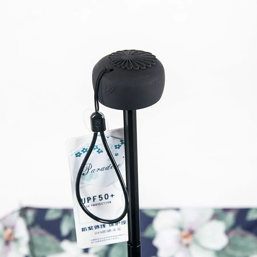 Большой зонт с цветами ветрозащитный складной от УФ-лучей зонтик солнца для сада