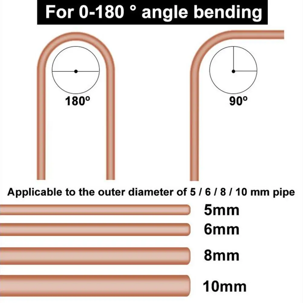 3 In 1 CT-369FHA 90/180 Degree Tube Bender Multi-use Combined Pipe Manual Elbow Tool | Инструменты