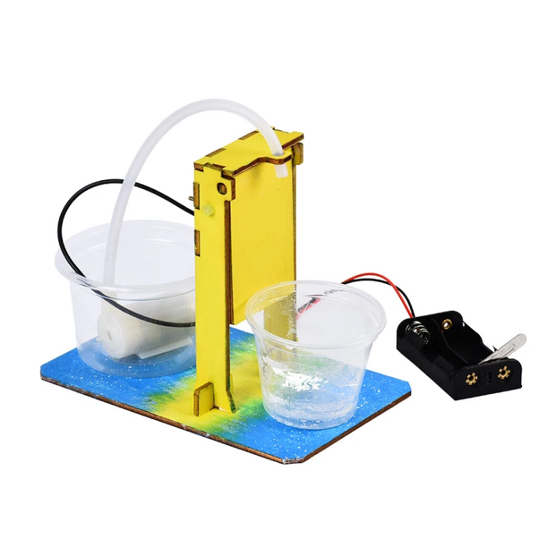 Saizhi Automatic Water Dispenser Kids DIY Science Project STEM Educaiton Kits School Physics Experiments Boys Creative Toys |