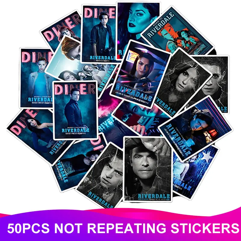 25 шт. в упаковке персонаж ривердейл стикер s водонепроницаемый СКЕЙТБОРД гитара