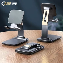 CASEIER Universal Adjustable Phone Holder Stand For iPhone 12 Pro Max iPad Laptop Tablet Foldable Mobile Cell Phone Desk Holder