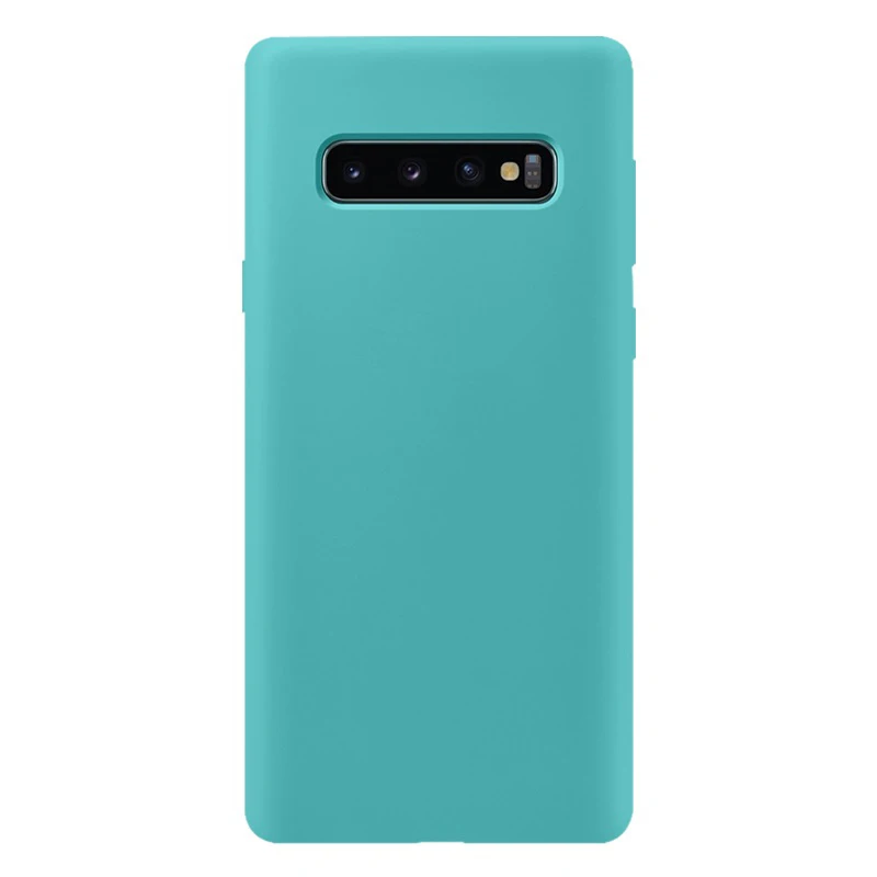 Для samsung S10 чехол, высокое качество, мягкий силикон, 360, полная защита, задняя крышка для samsung Galaxy S10 Plus S10e чехол