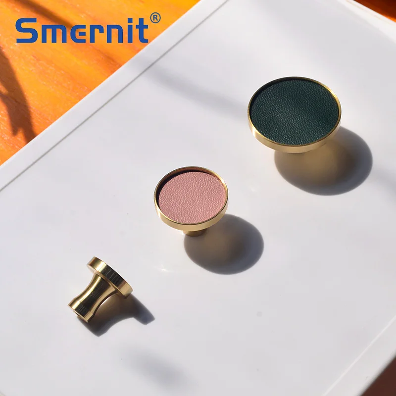 Латунные мебельные ручки из овчины элегантные дверные и для шкафа кухонного