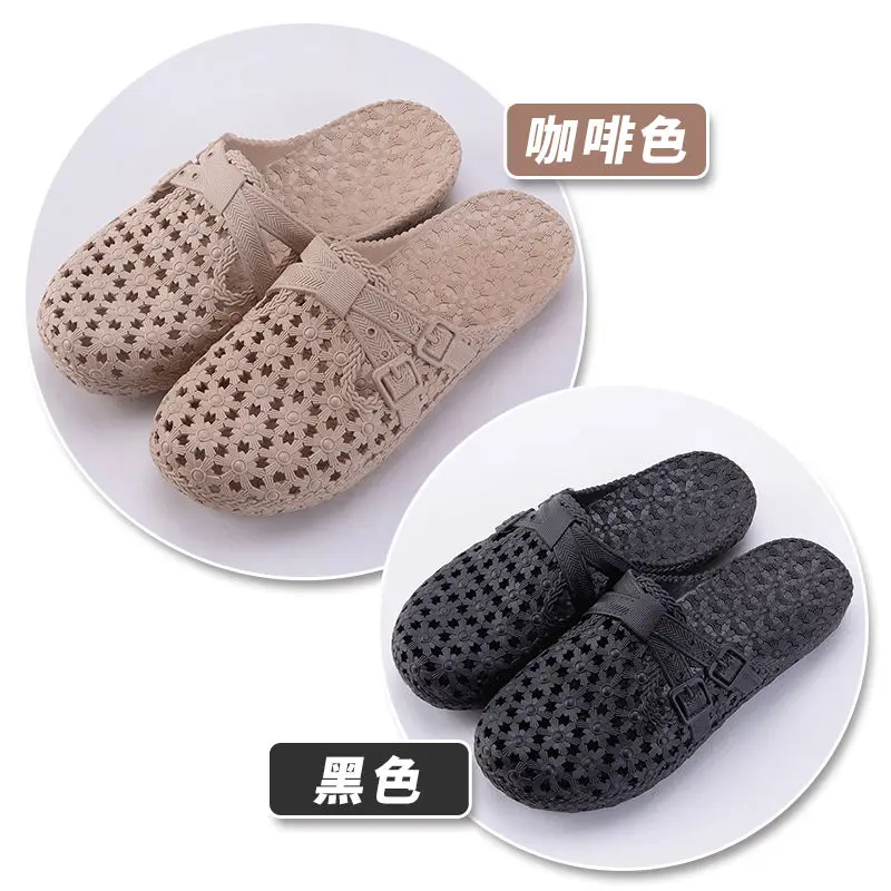 2 Pairs Hot 2021 Summer New Women Casual Clogs Sandals Outdoor Slippers Summer Slip On Women Flip Flops Jelly Sandalias Mujer