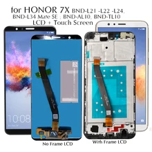 Display For Honor 7X 7 X BND-L21/L22/L24 LCD Display Touch Screen Replacement for BND-L34 Huawei Mate SE Tested Phone LCD Screen