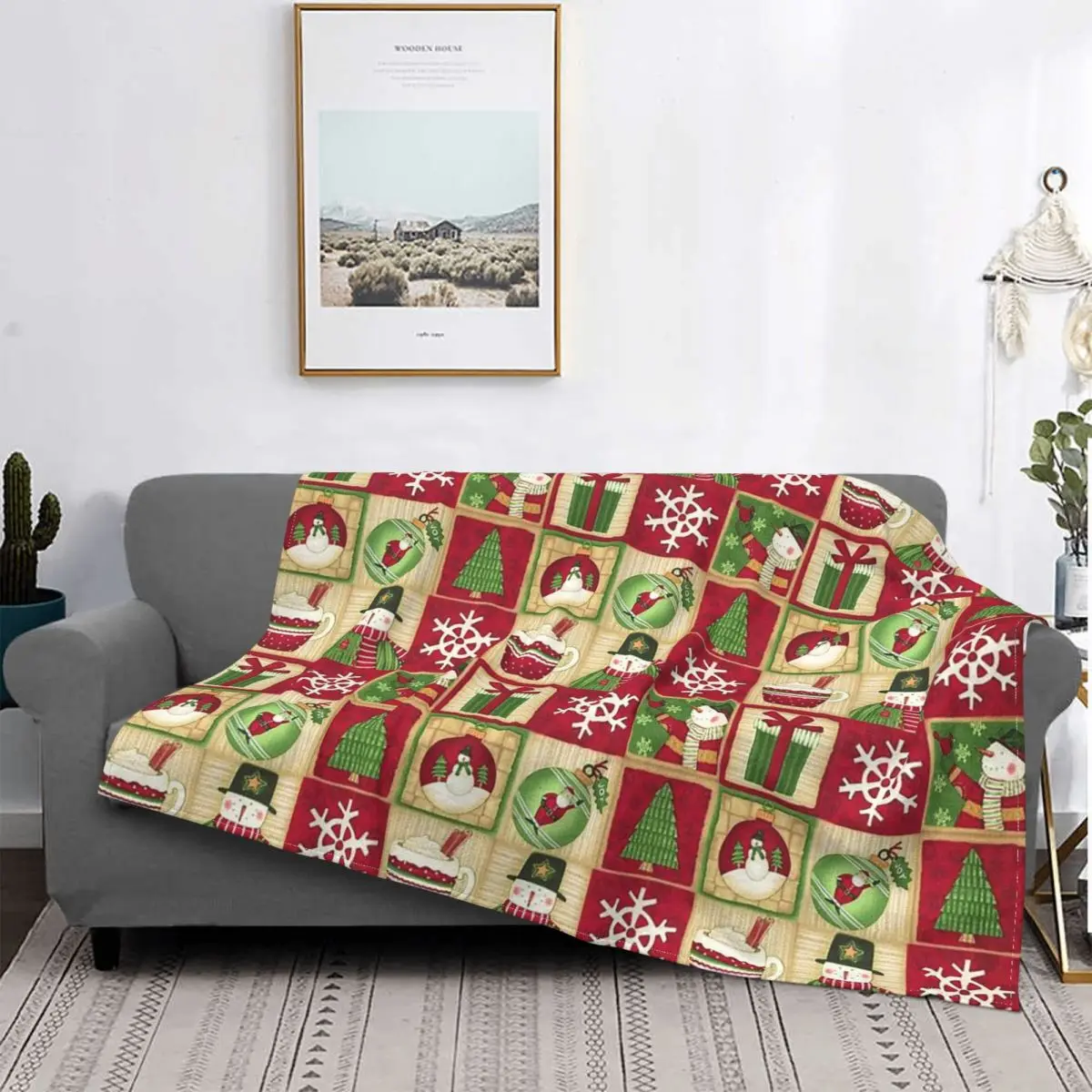 

Новый год, веселая фотография, чехол со снеговиком, фланелевое одеяло, украшение для кровати, дивана, легкое покрывало