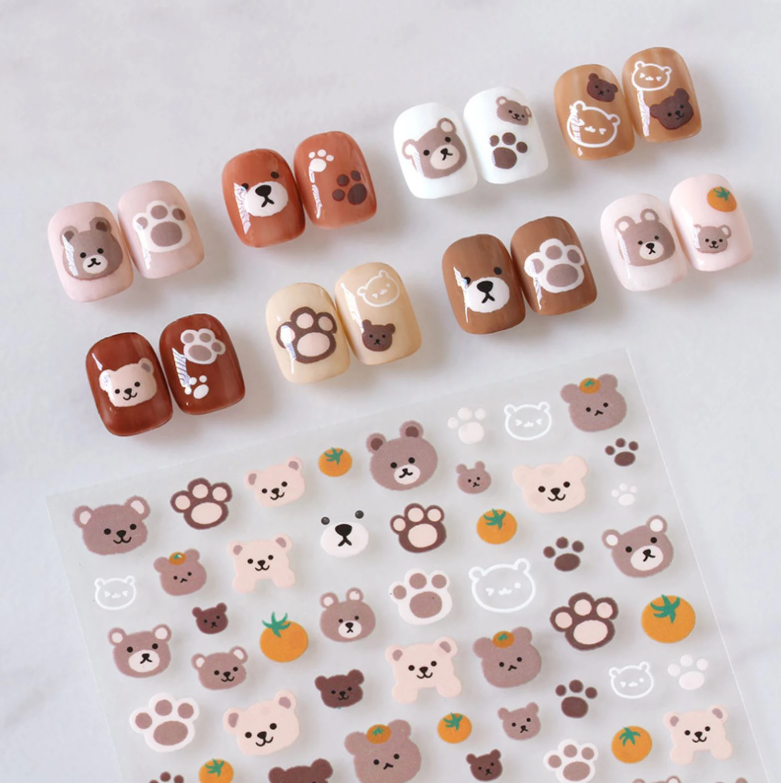 

Yellow Smiles Sun and Moon Clouds High Quality 3D Engraved Nail Stickers Nail Art Decorations Nail Decals Design