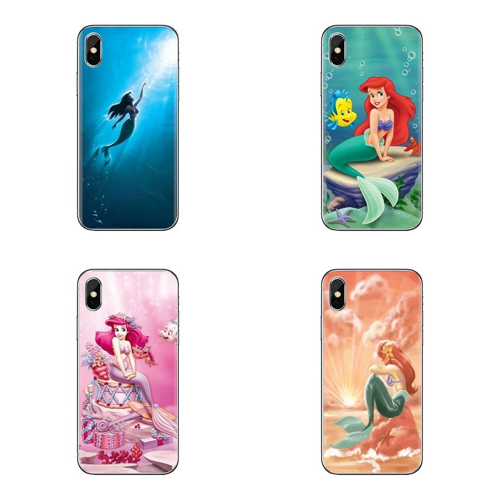 Наряды маленькой Русалочки праздничные платья принцессы силиконовый чехол для