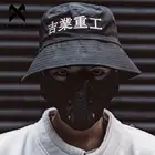 Шляпа от солнца 11 BYBB'S, складная, в стиле хип-хоп, с длинным ремешком, с вышивкой, для улицы, путешествий, пляжа, мужская шляпа-Панама