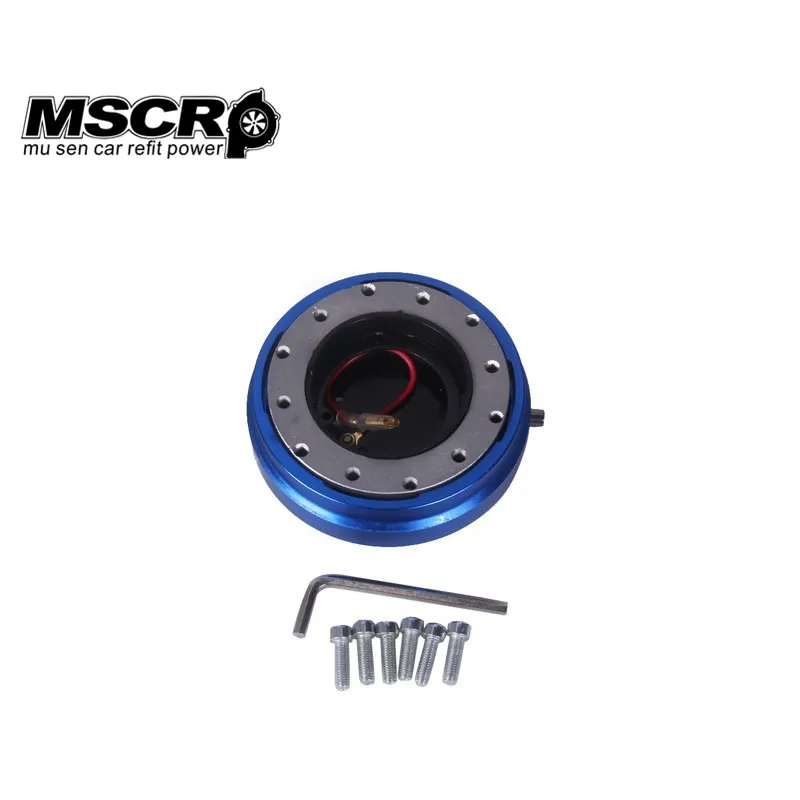 Тонкая версия 6 отверстий Нео быстросъемный адаптер для рулевого колеса комплект