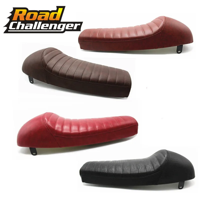 Универсальное мотоциклетное сиденье для кафе и гонщика изготовленное на заказ