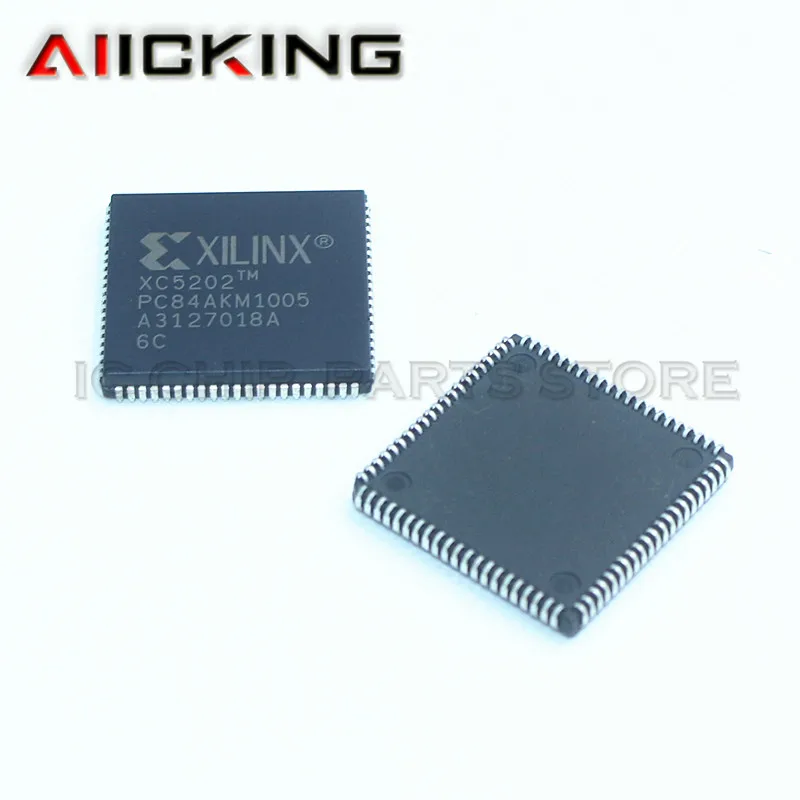 2/PCS XC5202-6PC84C XC5202-6PCG84C PLCC84 IC CHIP NEW