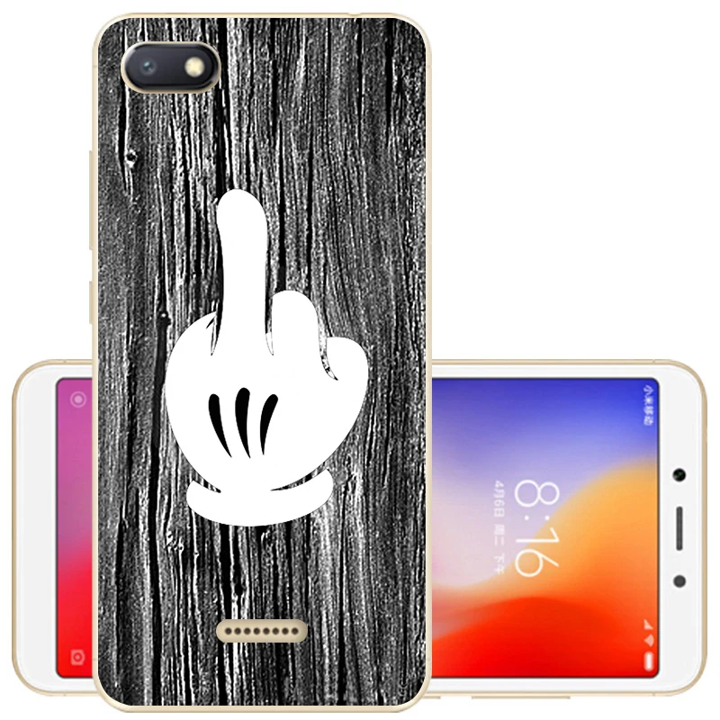 Чехол для Xiaomi Redmi 6A Redmi 6, чехол для Redmi 6A Couqe, Мягкая силиконовая задняя крышка, защитный чехол из ТПУ для Redmi6 6 A, чехол для телефона s - Цвет: 29