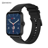 2021 senbono smart watch men ip67 waterproof clock sports 1 7 inch fitness tracker pk p8 gts 2e women smartwatch for ios android