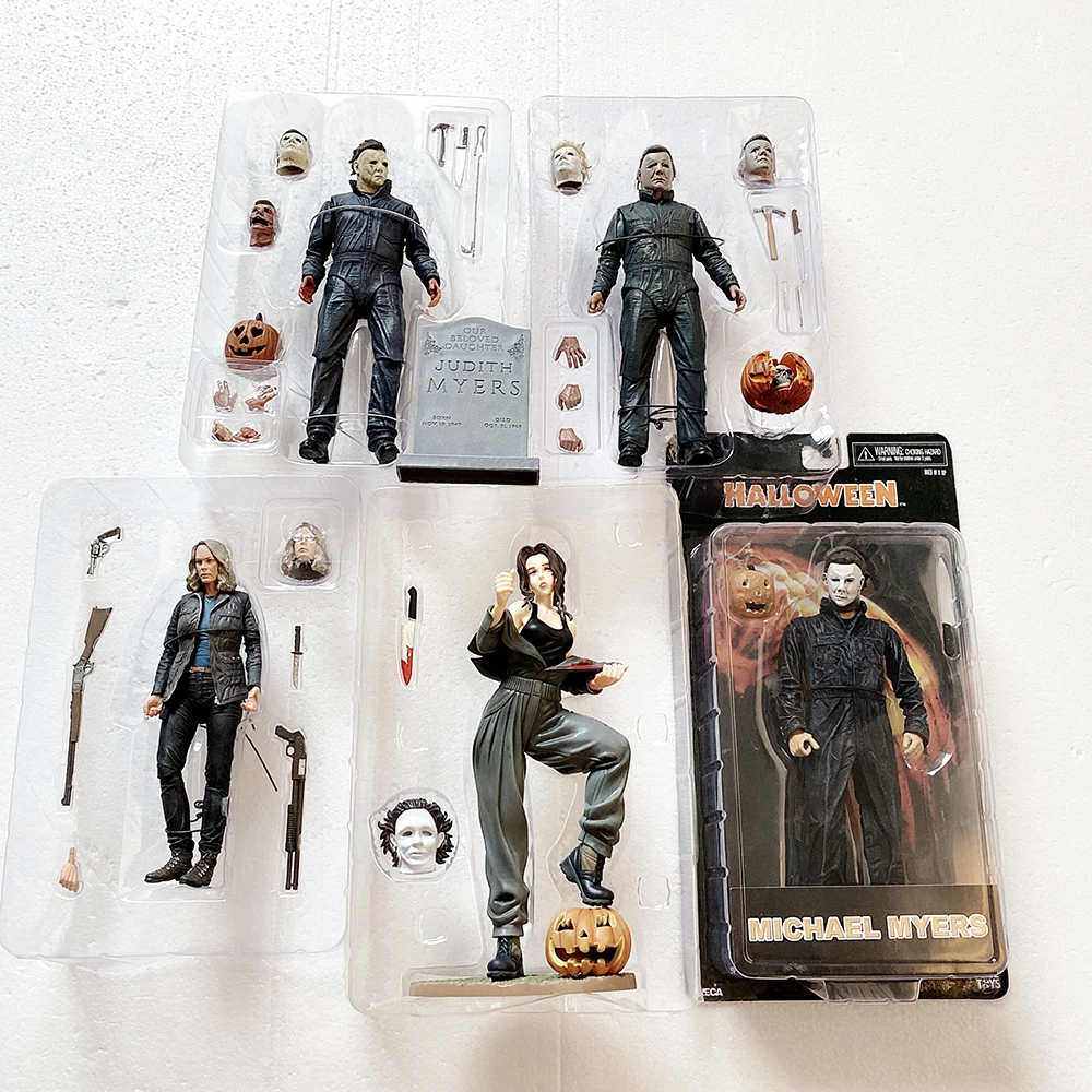 С LED Хэллоуин Майкл Майерз Тыква фонарь Kotobukiya хоррор Джон Карпентер Лори струд