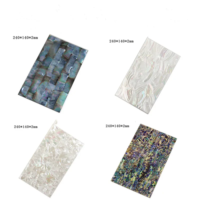 1 шт. натуральный веер модель жемчужной оболочки декоративный инкрустационный