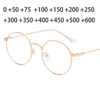 round magnifier reading glasses for women smalll eyeglasses diopter lenses 0 5 1 1 5 2 2 5 3 3 5 4 4 5 5 6