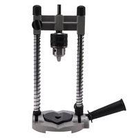 gtbl 1 pcs multifunctional drill stand adjustable 45 90%c2%b0 angle drill guide attachment with chuck drill holder stand for electr