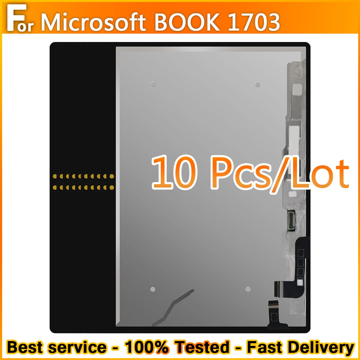 10 шт. сенсорный ЖК дисплей для Microsoft Surface Book 11703 1704 1705 1706|ЖК-экраны и панели