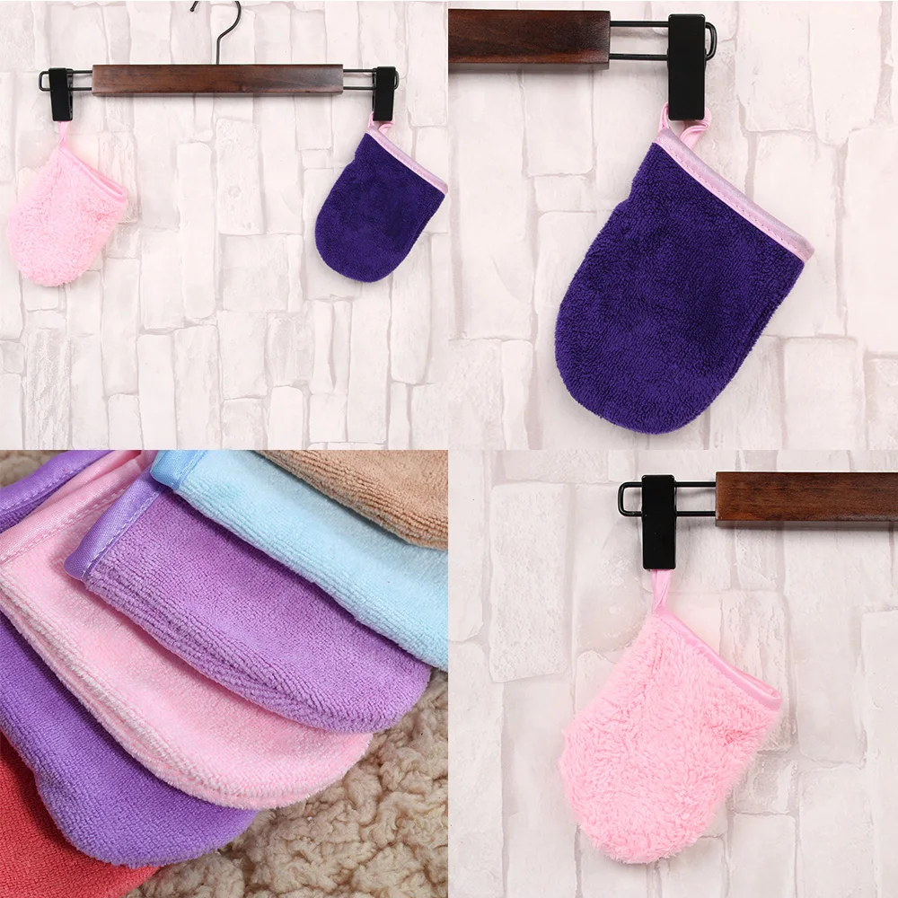 2021 многоразовая ткань для лица из микрофибры полотенце перчатка очищения