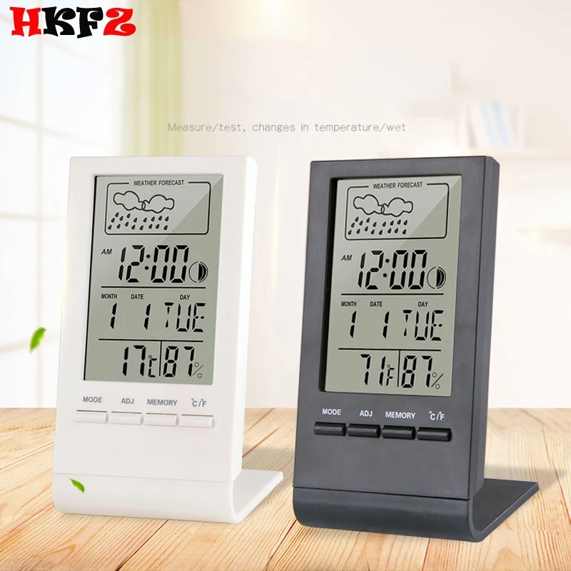 Цифровая метеостанция автоматический измеритель температуры и влажности в