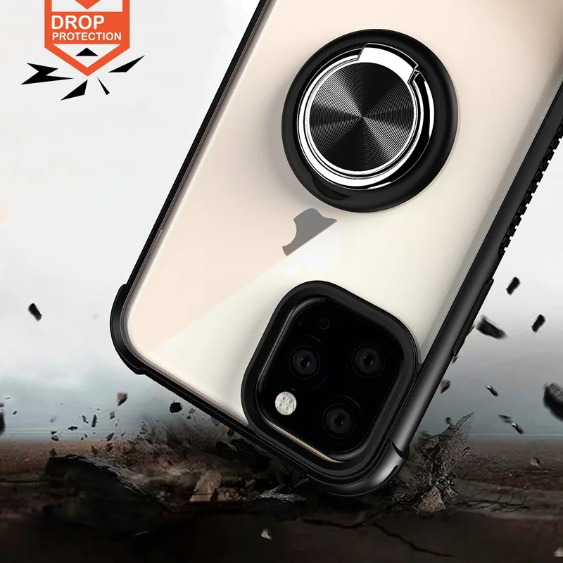 Полная защита воздушной сумки Мягкий ТПУ Прозрачный чехол для Iphone 11 Pro Max X XS XR 6 7 6S 8