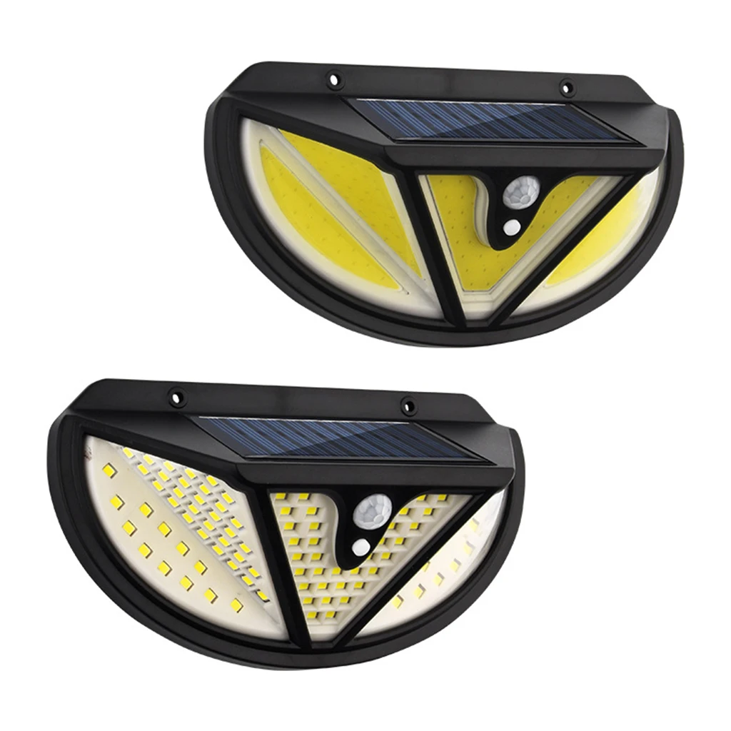

118LED 117COB Solar Power PIR Motion Sensor Light Waterproof Security Lamp