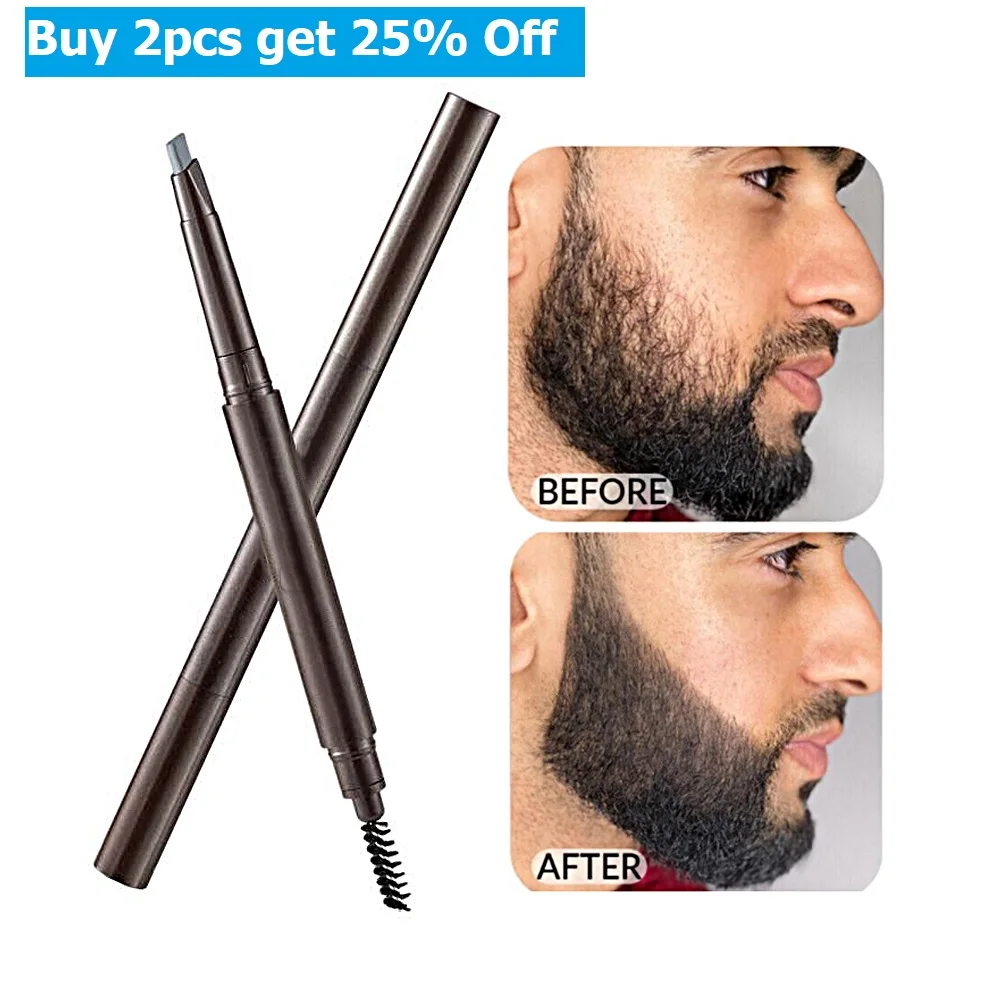 Мужской модный макияж для бороды усы окрашивание наполнитель инструменты против