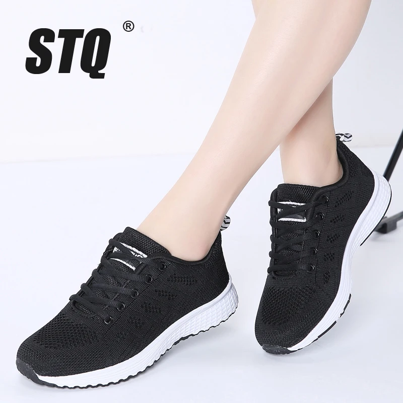STQ/кроссовки Женская обувь на плоской подошве Сезон весна 2020 года Повседневные