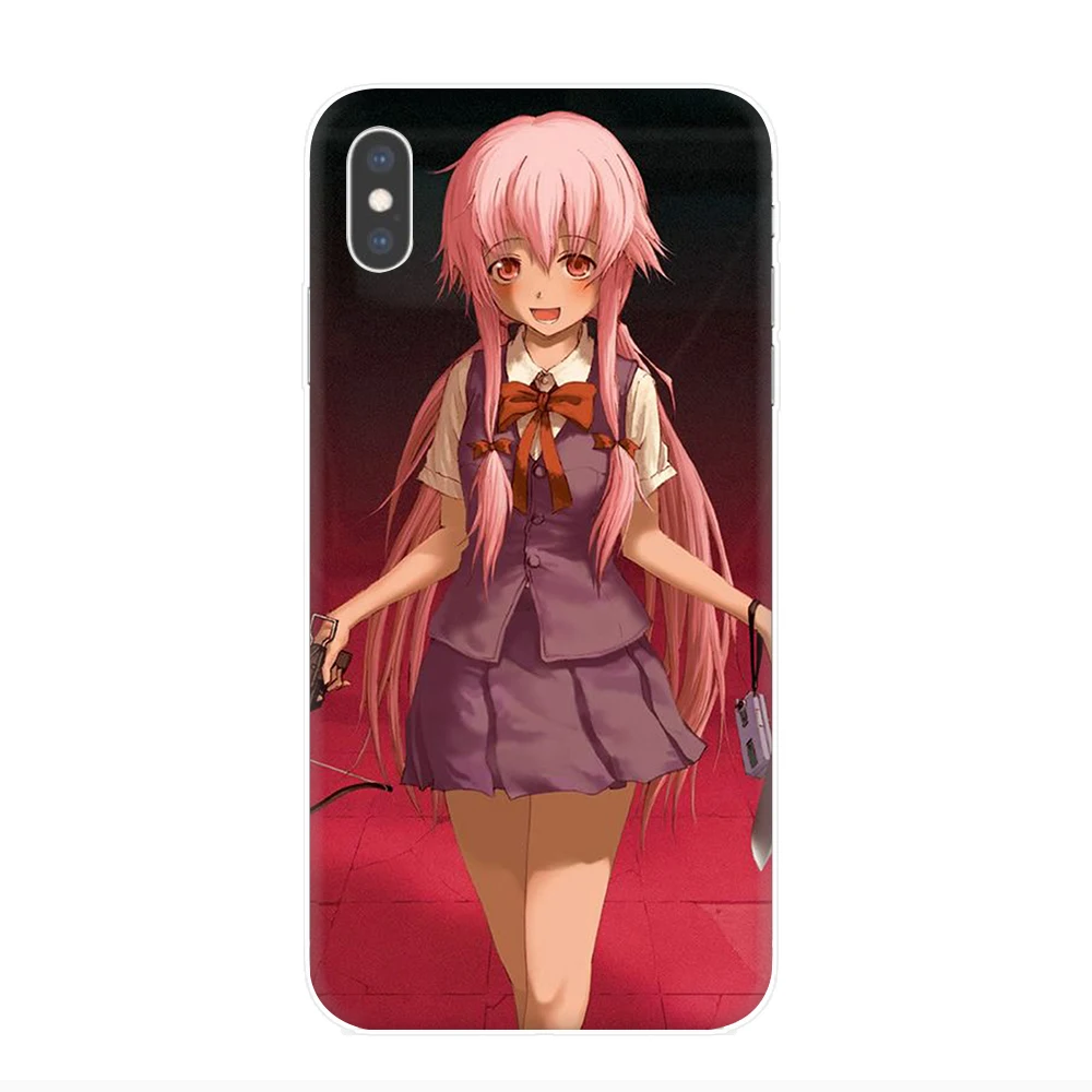 Чехол Mirai Nikki Future Diary Gasai Yuno для iphone 5 5s SE 2020 5C 6 6s 7 8 Plus X XR XS Max 11 Pro | Мобильные телефоны