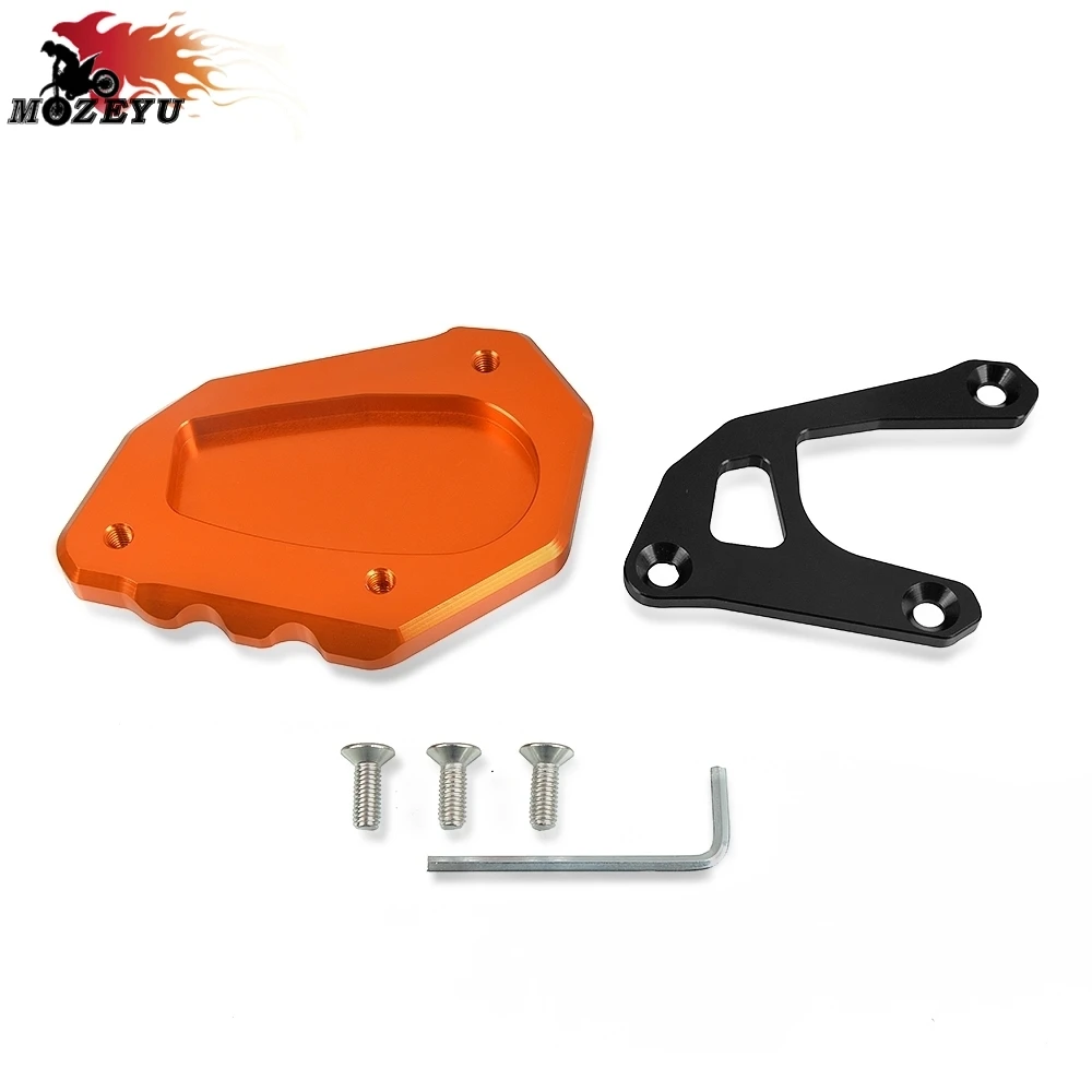 

790adv Side Stand For 790 Adventure 2019 Motorcycle Accessory Enlarge Kickstand Extension Plate Pad Support-Extension Pads Parts