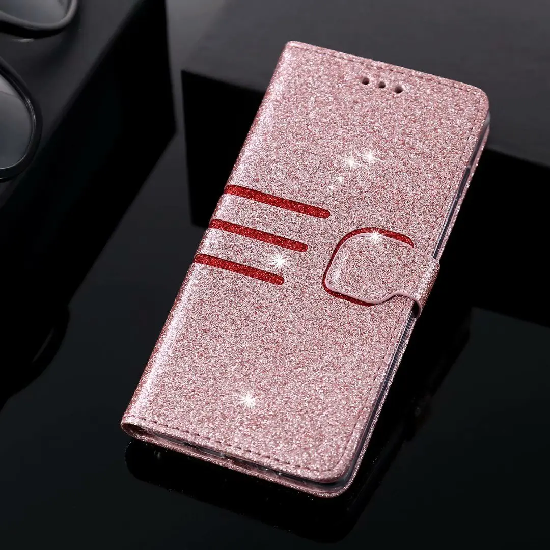 Splice украшения кожаный чехол книжка с бумажником для samsung Galaxy S6 7 Edge S8 9 10 плюс S10E A520