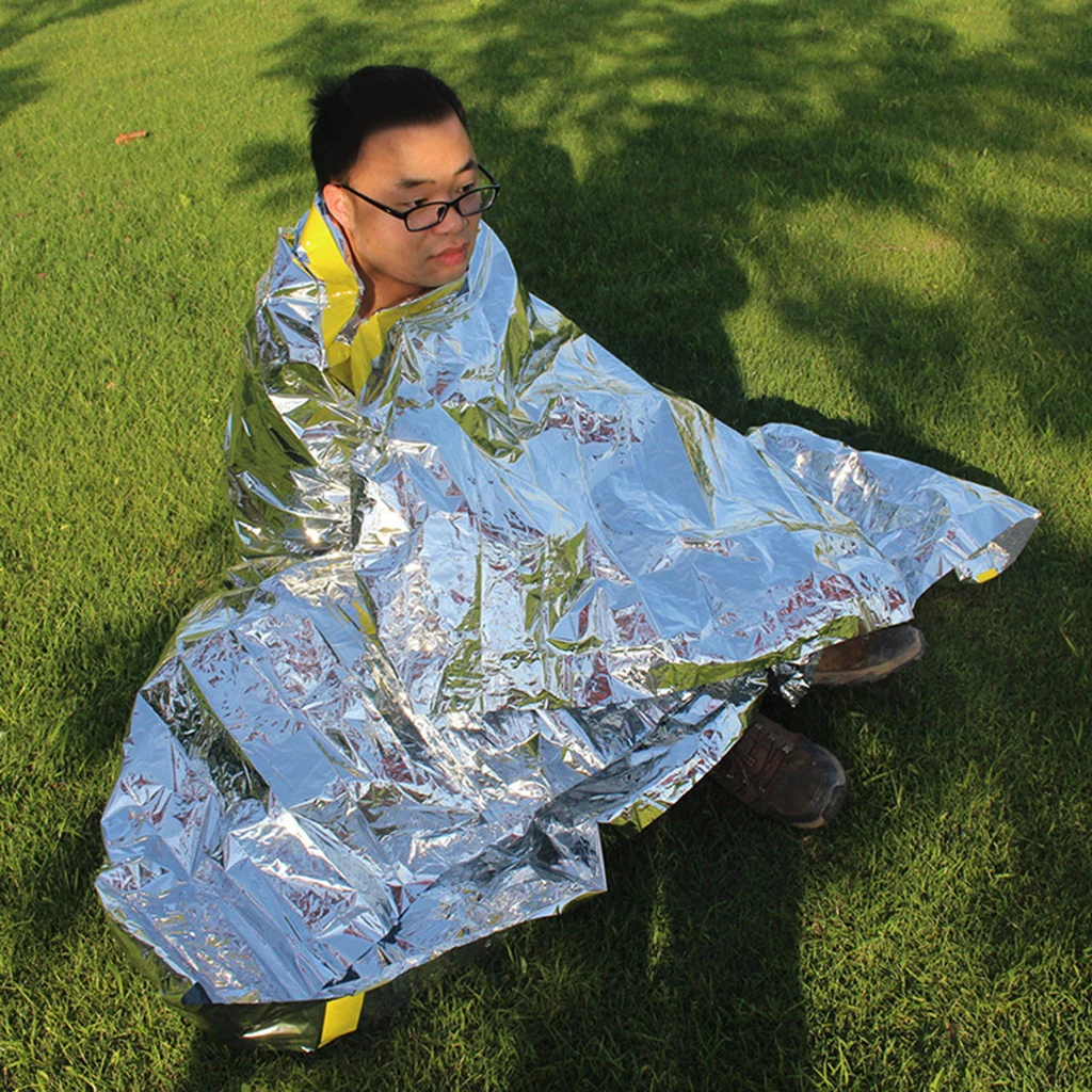 

Durable Emergency Survival Blanket Moistureproof Sleeping Bag Camping