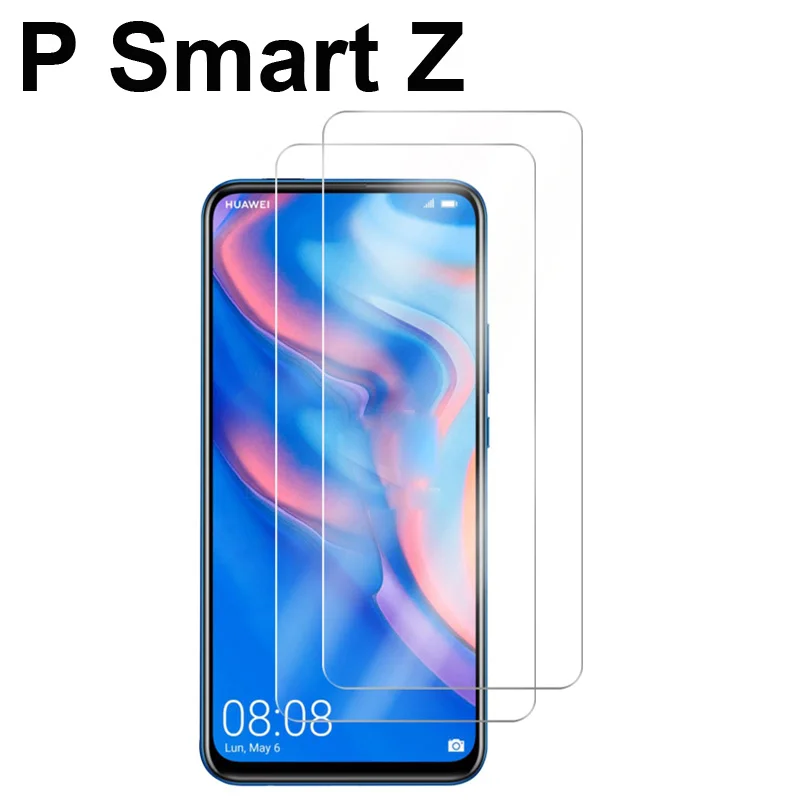 2 шт закаленное стекло для huawei p smart протектор экрана psmart стекло на huawei p smart защитная пленка 6,2" - Цвет: p smart Z