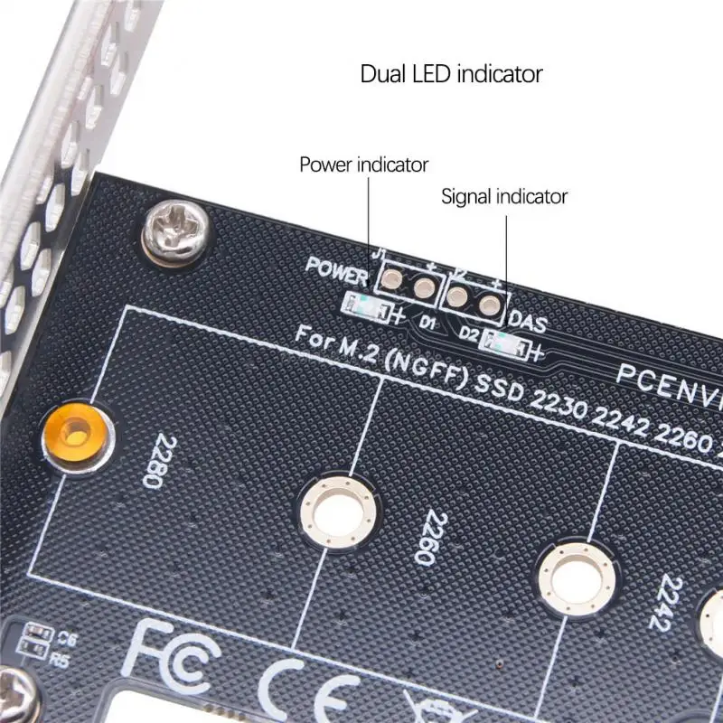 Плата расширения для настольного компьютера M.2 на PCIE X1 M2 жесткий диск NVME протокол