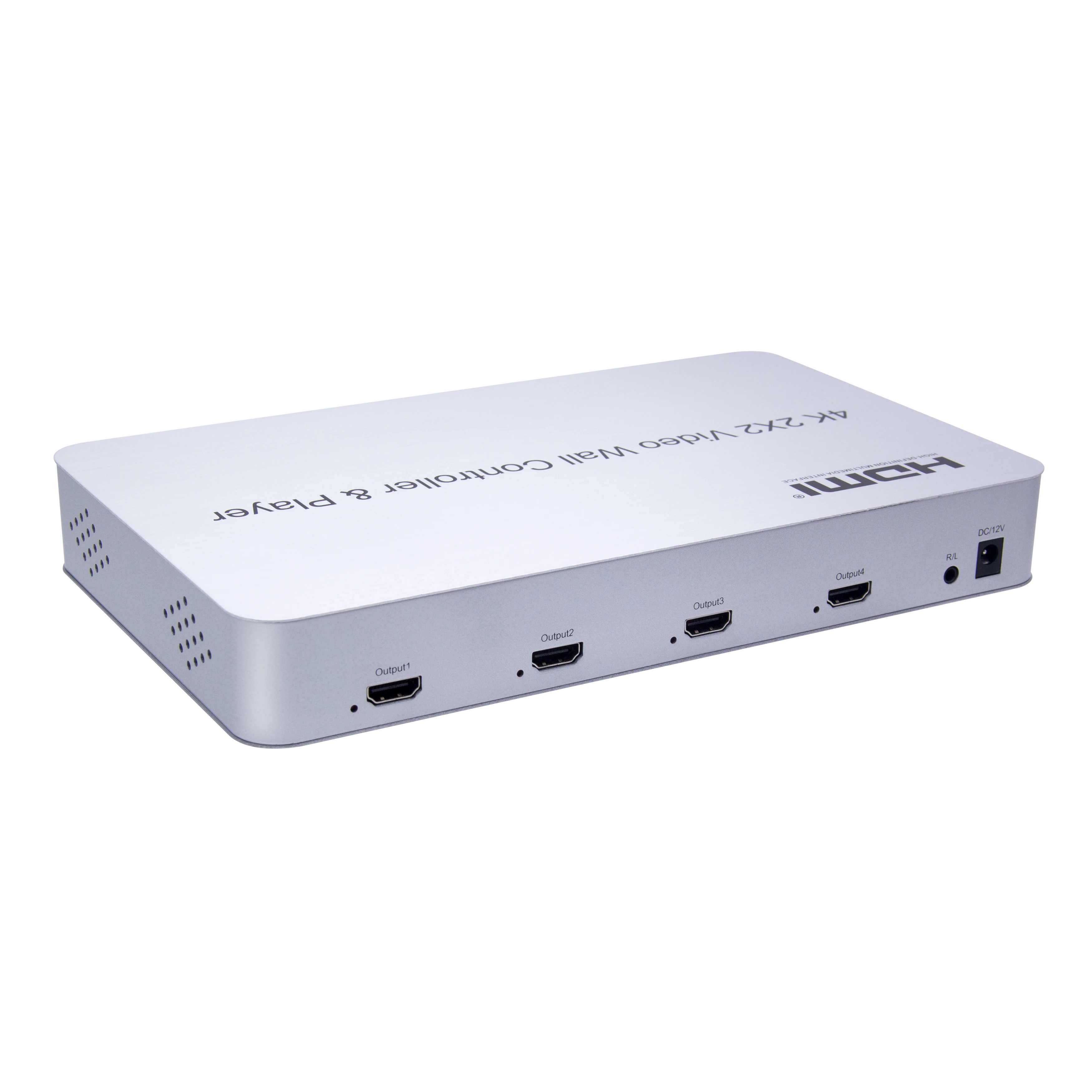 YiiSPO 4K 2X2 HDMI видеонастенный контроллер с плеером HDCP1.4 RS232 3 5 мм аудиовыход |