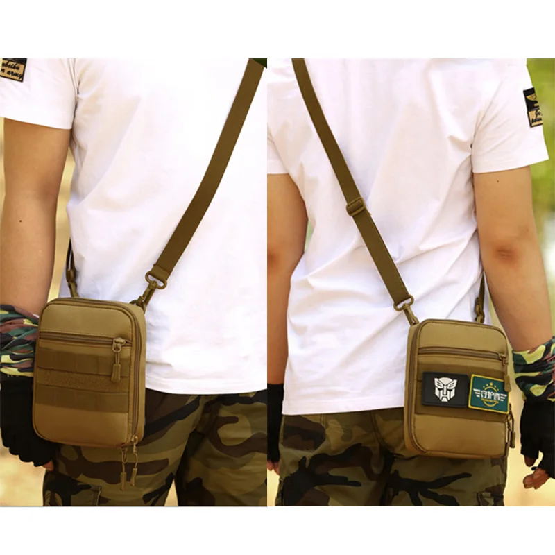 Протектор Плюс Военная тактическая сумка на плечо, Molle открытый поясной ремень сумка для мужчин, походные альпинистские охотничьи армейские мини слинг сумки