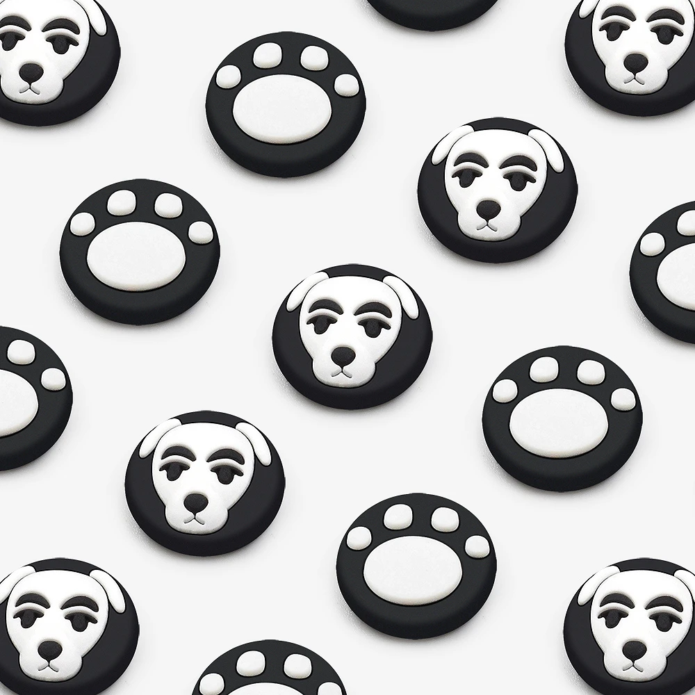 Животные рождественские Джой Стик захват большим пальцем шапки Для Nintendo