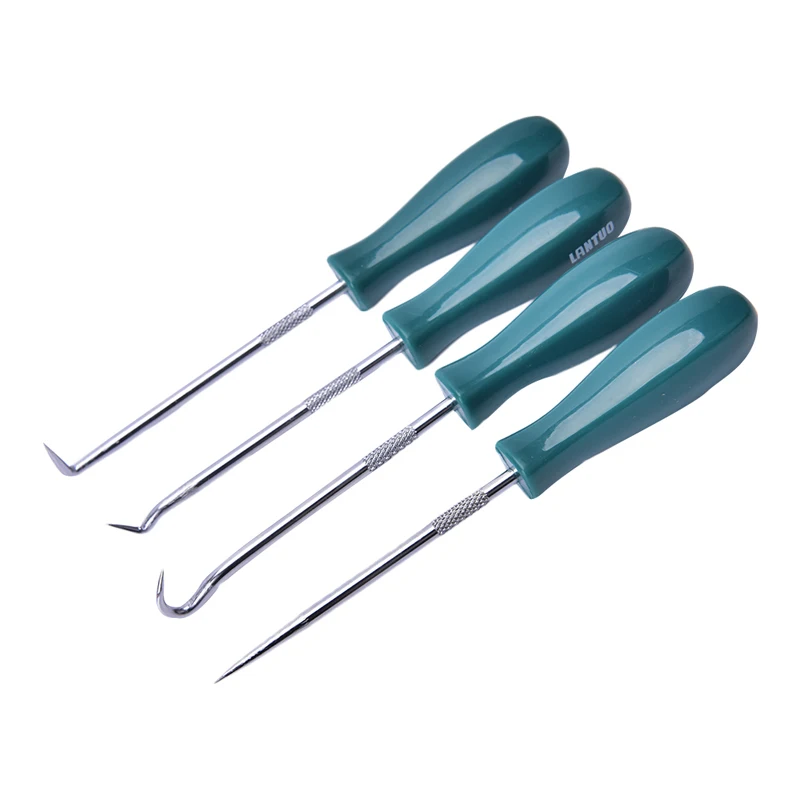 

4PCS Car Oil Seal Screwdrivers Set O-Ring Seal Gasket Puller Remover Pick Hooks