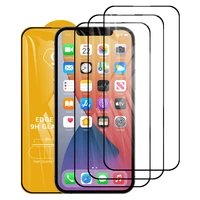 3 pcs 9d full cover screen protector high hardness tempered glass film fit for iphone 13 pro max mini 6 76 15 4 inch