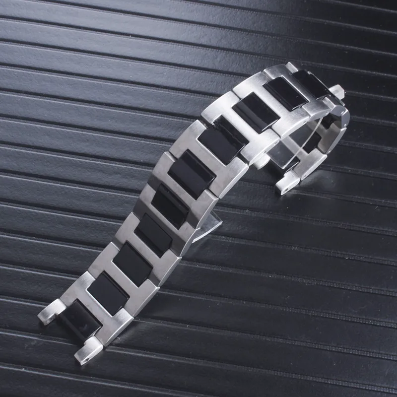 Ремешок для часов cartier керамический ремешок из нержавеющей стали серебристый 21