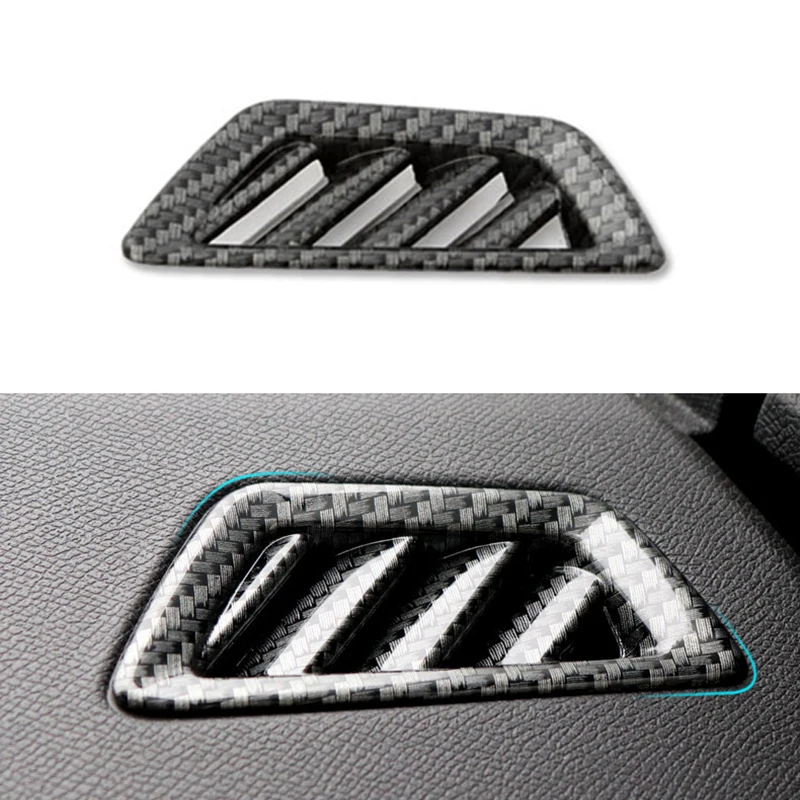 

2 PCS/ Set Interior Front Air Condition Outlet Vent Molding Frame Cover Cap Trim for Peugeot 5008 3008 Car Accessories